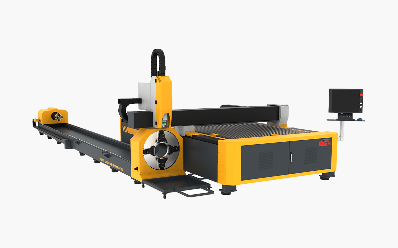 Fiber lazer kesim makinası, İstanbul Hadımköy MEK Makina fabrikası